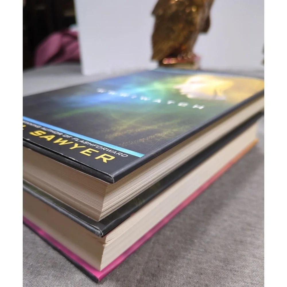 Robert J. Sawyer Watch & Wonder (WWW Trilogy Books 2-3) First Edition Hardcovers